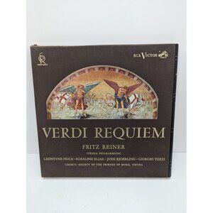 Verdi Requiem Fritz Reiner RCA Victor Red Seal LD 6091